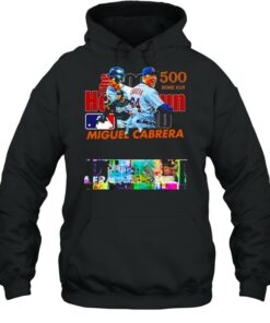 Miguel Cabrera 24 Hit His 500th Career Home Run T Shirt 5
