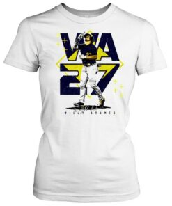 Milwaukee Baseball Willy Adames #27 player square shirt 1 Milwaukee Baseball Willy Adames 27 player square shirt 2