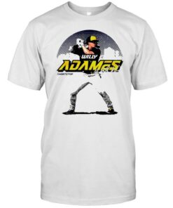 Milwaukee Baseball Willy Adames Skyline signature shirt 1