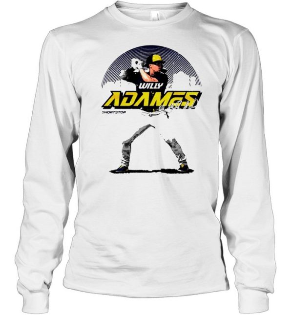 Milwaukee Baseball Willy Adames Skyline signature shirt