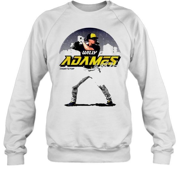 Milwaukee Baseball Willy Adames Skyline signature shirt