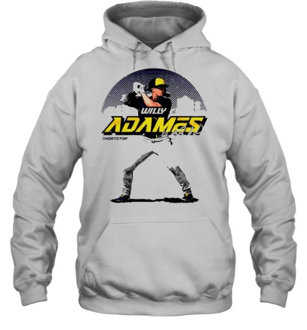 Milwaukee Baseball Willy Adames Skyline signature shirt