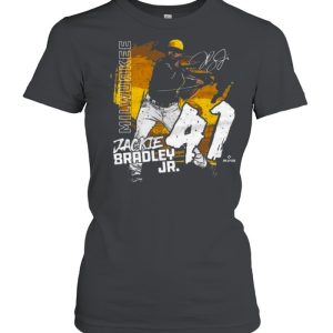 Milwaukee Brewers Jackie Bradley Jr. State baseball Signature shirt