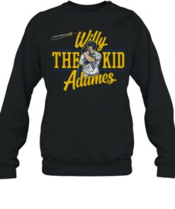 Milwaukee Brewers Willy Adames Willy The Kid Adames Shirt 4