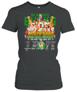 Milwaukee Bucks champions 2021 NBA finals the first time since 1971 shirt 2