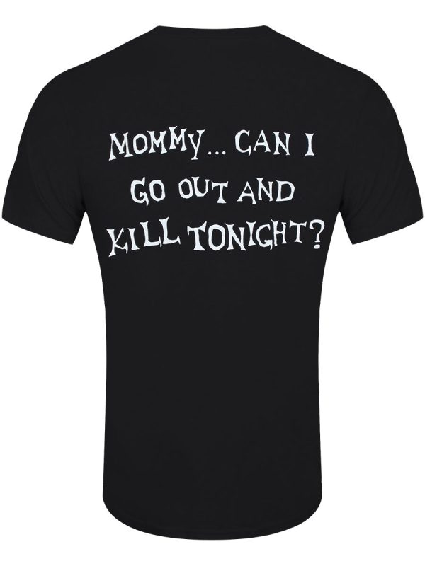 Misfits Can I Go Out And Kill Tonight Men’s Black T-Shirt