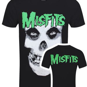 Misfits Jarek Skull Mens Black T Shirt 1