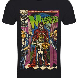 Misfits Trick or Treat Mens Black T Shirt 1