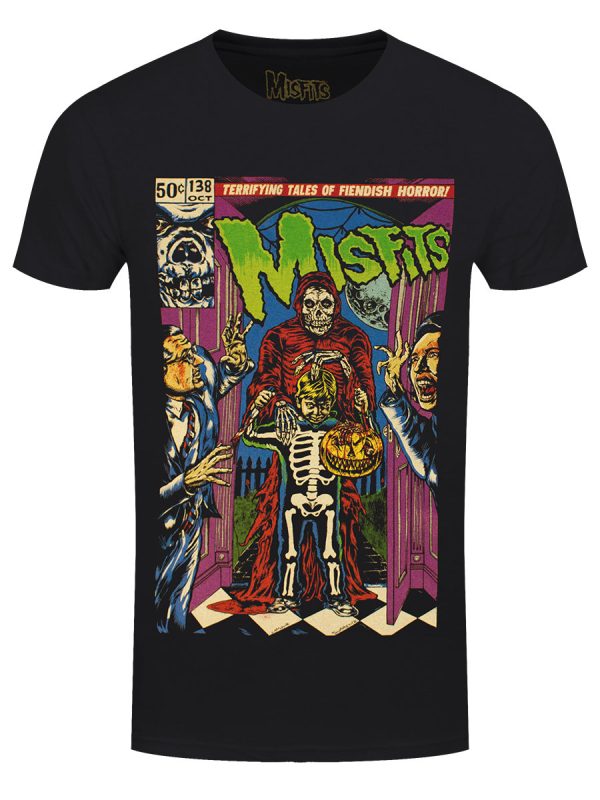 Misfits Trick or Treat Men’s Black T-Shirt