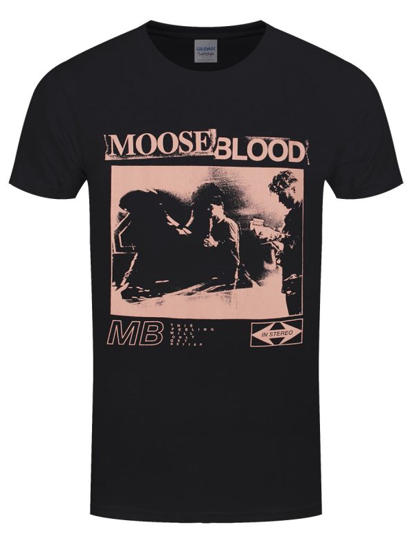 Moose Blood This Feeling Men’s Black T-Shirt