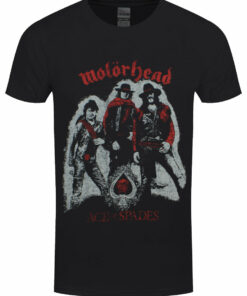 Motorhead Ace Of Spades Cowboys Mens Black T Shirt 1