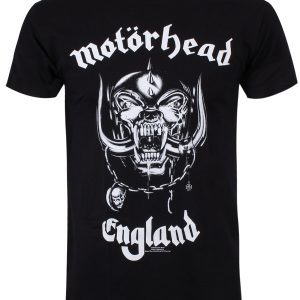 Motorhead England Mens Black T Shirt 1