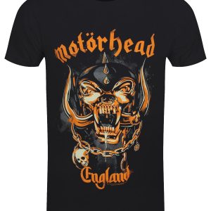 Motorhead Mustard Pig Mens Black T Shirt 1