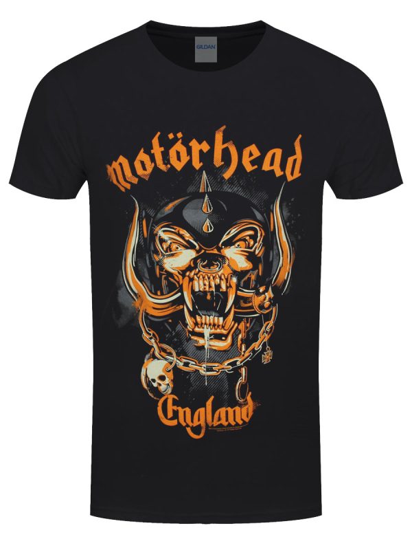 Motorhead Mustard Pig Men’s Black T-Shirt