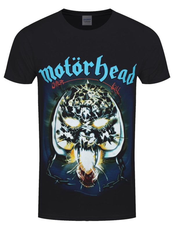 Motorhead Overkill Men’s Black T-Shirt