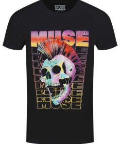 Muse Mowhawk Mens Black T Shirt 1