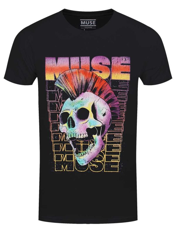 Muse Mowhawk Men’s Black T-Shirt