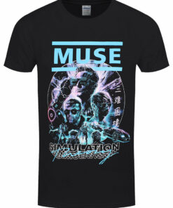 Muse Simulation Theory Mens Black T Shir 1