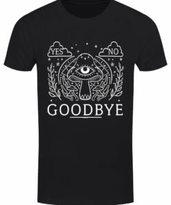 Mushroom Ouija Mens Black T Shirt 1