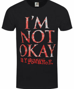 My Chemical Romance Im Not Okay Mens Black T Shirt 1