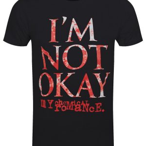 My Chemical Romance Im Not Okay Mens Black T Shirt 1