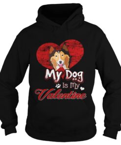 My Dog Is My valentine Rough Collie Shirt 1 My Dog Is My valentine Rough Collie Shirt 2
