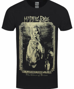 My Dying Bride The Ghost Of Orion Woodcut Mens Black T Shirt 1