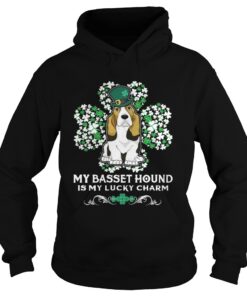 My basset hound is my lucky charm shirt 1