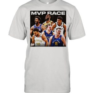 NBA MVP Embiid Lebron Jokic Steph Curry Giannis Luka 2021 shirt