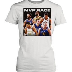 NBA MVP Embiid Lebron Jokic Steph Curry Giannis Luka 2021 shirt