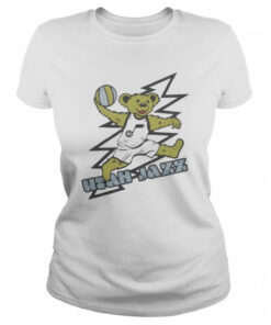 NBA x Grateful Dead x Jazz Shirt 2