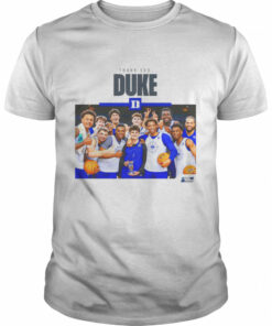 NCAA March Madness thank you Duke poster shirt 1