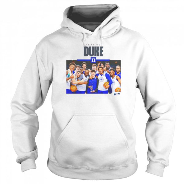 NCAA March Madness thank you Duke poster shirt