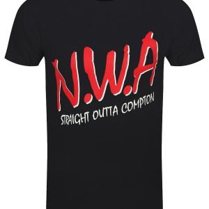 NWA Straight Outta Compton Mens Black T Shirt 1