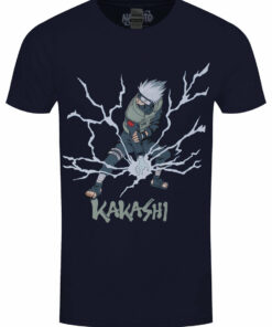 Naruto Kakashi 15 Mens Navy T Shirt 1
