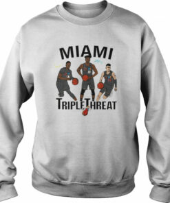 Nba Miami Heat Triple Threat shirt 4