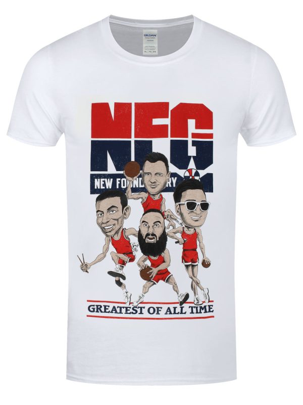 New Found Glory Basketball Men’s White T-Shirt