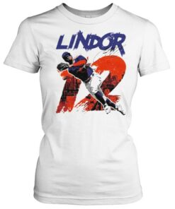 New York Baseball Francisco Lindor 12 throw the ball shirt 2