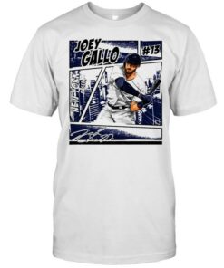 New York Baseball Joey Gallo 13 comic shirt 1