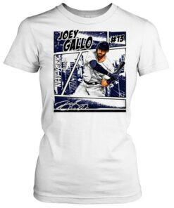 New York Baseball Joey Gallo 13 comic shirt 2