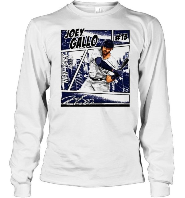 New York Baseball Joey Gallo #13 comic shirt