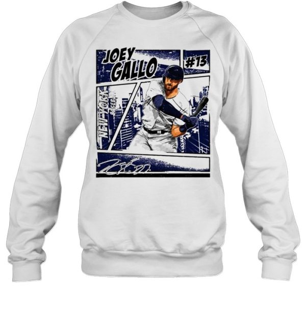 New York Baseball Joey Gallo #13 comic shirt