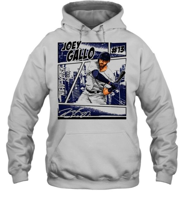 New York Baseball Joey Gallo #13 comic shirt