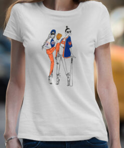 New York Mets G-III 4Her by Carl Banks White Baseball Girls Fitted T-Shirt 3 New York Mets G III 4Her by Carl Banks White Baseball Girls Fitted T Shirt 4