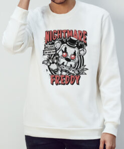 Nightmare Freddy Glow In The Dark Five Nights At Freddy’s T-shirt 1 Nightmare Freddy Glow In The Dark Five Nights At Freddy's T shirt 2