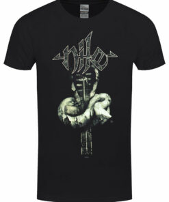 Nile Darkened Shrines Mens Black T Shirt 1