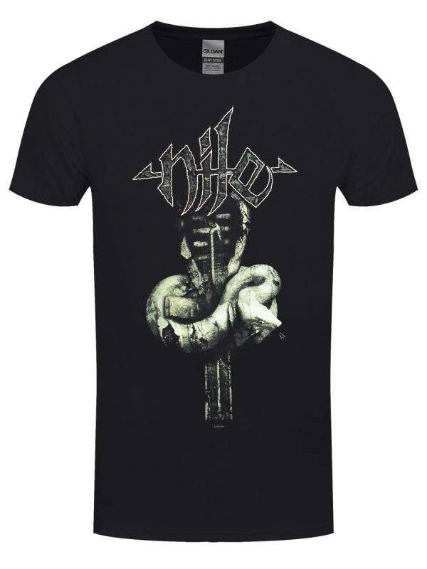 Nile Darkened Shrines Men’s Black T-Shirt