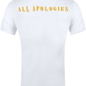 Nirvana All Apologies Mens White T Shirt 2