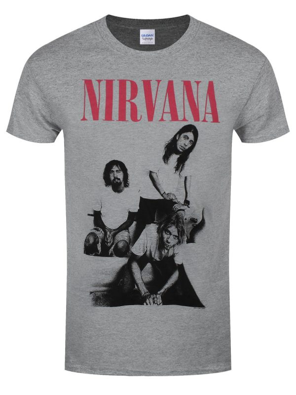 Nirvana Bathroom Men’s Grey T-Shirt