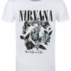 Nirvana Heart-Shaped Box Men’s White T-Shirt